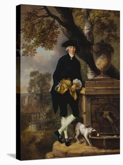 Portrait of a Gentleman-Thomas Gainsborough-Stretched Canvas