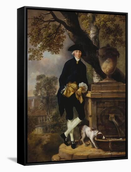 Portrait of a Gentleman-Thomas Gainsborough-Framed Stretched Canvas