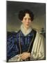 Portrait of a Gentlewoman in a Blue Dress, 1820-30-Leopold Kupelwieser-Mounted Giclee Print