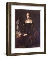 Portrait of a Gentlewoman-Agnolo Bronzino-Framed Giclee Print