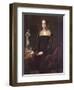 Portrait of a Gentlewoman-Agnolo Bronzino-Framed Giclee Print