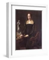 Portrait of a Gentlewoman-Agnolo Bronzino-Framed Giclee Print