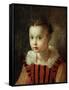 Portrait of a Girl, 16th or Early 17th Century-Federico Barocci-Framed Stretched Canvas