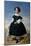 Portrait of a Girl, 1852-Valeriano Dominguez Becquer-Mounted Giclee Print