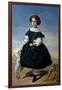 Portrait of a Girl, 1852-Valeriano Dominguez Becquer-Framed Giclee Print