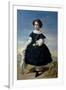 Portrait of a Girl, 1852-Valeriano Dominguez Becquer-Framed Giclee Print