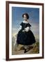 Portrait of a Girl, 1852-Valeriano Dominguez Becquer-Framed Giclee Print