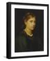 Portrait of a Girl, 1876-Franz Von Defregger-Framed Giclee Print