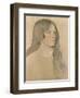 Portrait of a Girl, 1904-William Strang-Framed Giclee Print