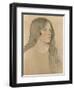 Portrait of a Girl, 1904-William Strang-Framed Giclee Print