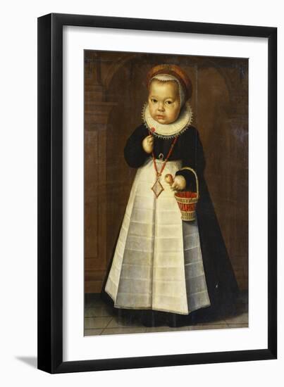 Portrait of a Girl, Aged 1-Jan Claesz-Framed Giclee Print