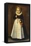 Portrait of a Girl, Aged 1-Jan Claesz-Framed Stretched Canvas