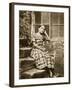 Portrait of a Girl at Croft Rectory-null-Framed Photographic Print