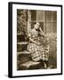 Portrait of a Girl at Croft Rectory-null-Framed Photographic Print
