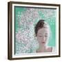 Portrait of a Girl Blossoming, 2015-Helen White-Framed Giclee Print