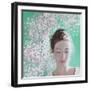 Portrait of a Girl Blossoming, 2015-Helen White-Framed Giclee Print