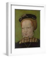 Portrait of a Girl, Ca 1545-Jakob Seisenegger-Framed Giclee Print