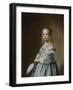 Portrait of a Girl Dressed in Blue, 1641-Johannes Cornelisz. Verspronck-Framed Giclee Print