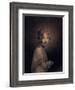 Portrait of a Girl, Half-Length-Louis Leopold Boilly-Framed Giclee Print