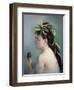 Portrait of a Girl Holding a Sparrow-Eva Gonzales-Framed Giclee Print