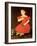 Portrait of a Girl in a Red Dress-Phillips-Framed Giclee Print