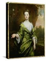 Portrait of a Girl in Green, Probably a Marriage Portrait, 1702-Godfrey Kneller-Stretched Canvas