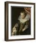 Portrait of a Girl, Known as 'The Little Pincess', 1623-Paulus Moreelse-Framed Giclee Print