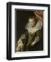 Portrait of a Girl, Known as 'The Little Pincess', 1623-Paulus Moreelse-Framed Giclee Print