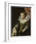 Portrait of a Girl, Known as 'The Little Pincess', 1623-Paulus Moreelse-Framed Giclee Print