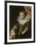 Portrait of a Girl, Known as 'The Little Pincess', 1623-Paulus Moreelse-Framed Giclee Print