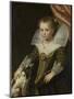 Portrait of a Girl, known as the Little Princess-Paulus Moreelse-Mounted Art Print