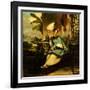 Portrait of a Girl with a Parrot-George Chinnery-Framed Giclee Print