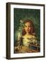 Portrait of a Girl-Dan Craig-Framed Giclee Print