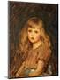 Portrait of a Girl-John William Waterhouse-Mounted Giclee Print