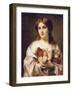 Portrait of a Girl-Etienne Adolphe Piot-Framed Giclee Print