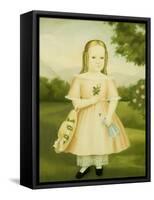 Portrait of a Girl-Joseph Whiting Stock-Framed Stretched Canvas