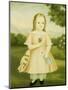 Portrait of a Girl-Joseph Whiting Stock-Mounted Giclee Print