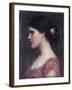 Portrait of a Girl-John William Waterhouse-Framed Giclee Print