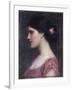 Portrait of a Girl-John William Waterhouse-Framed Giclee Print