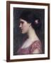 Portrait of a Girl-John William Waterhouse-Framed Giclee Print