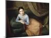 Portrait of a Girl-Antonio Maria Esquivel-Mounted Giclee Print