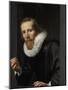 Portrait of a Goldsmith, Probably Bartholomeus Jansz Van Assendelft-Werner van den Valckert-Mounted Art Print