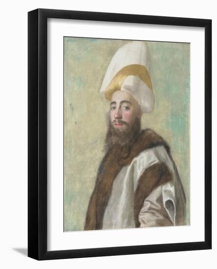 Portrait of a Grand Vizier, C. 1740-Jean-Étienne Liotard-Framed Giclee Print