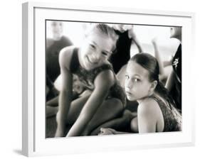 Portrait of a Group of Female Gymnasts-null-Framed Photographic Print