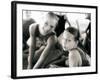 Portrait of a Group of Female Gymnasts-null-Framed Photographic Print