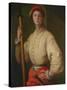 Portrait of a Halberdier (Francesco Guardi), 1528-1530-Pontormo-Stretched Canvas