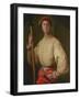 Portrait of a Halberdier (Francesco Guardi), 1528-1530-Pontormo-Framed Giclee Print