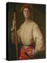 Portrait of a Halberdier (Francesco Guardi), 1528-1530-Pontormo-Stretched Canvas
