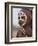 Portrait of a Hamer (Hamar) Child at Evangadi Dancing (Night Dance), Dombo Village, Turmi, Ethiopia-Jane Sweeney-Framed Photographic Print