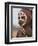 Portrait of a Hamer (Hamar) Child at Evangadi Dancing (Night Dance), Dombo Village, Turmi, Ethiopia-Jane Sweeney-Framed Photographic Print